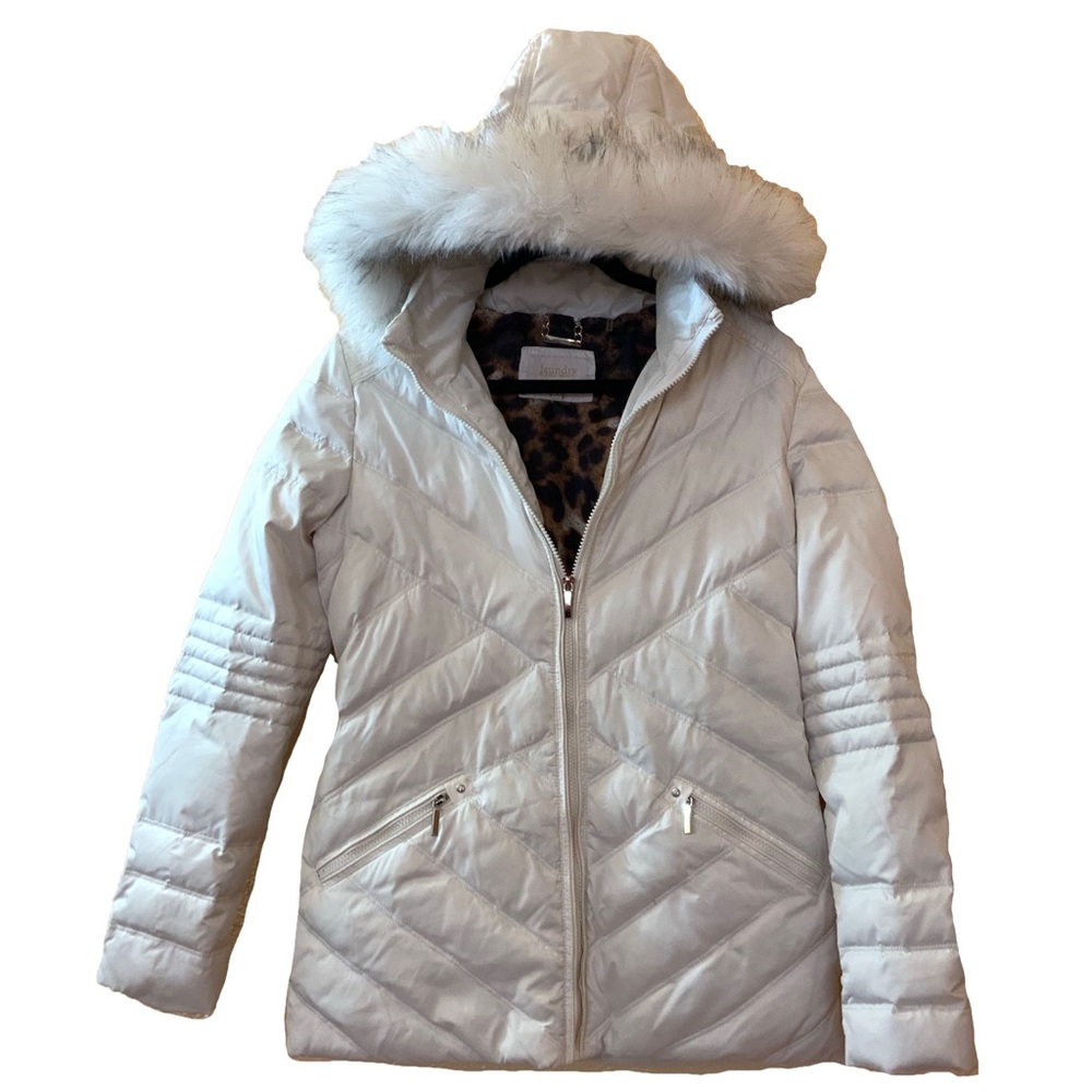 Laundry by Shelli Segal Puffer Fur Coat